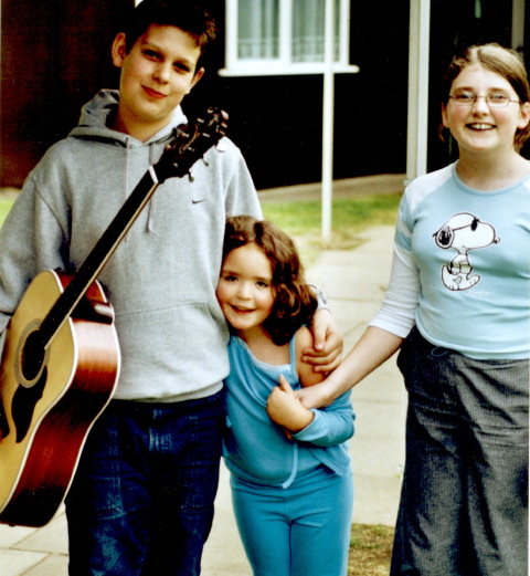 Josh, Harriet and Becky